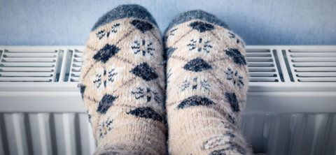 Damit Ihnen warm ist.